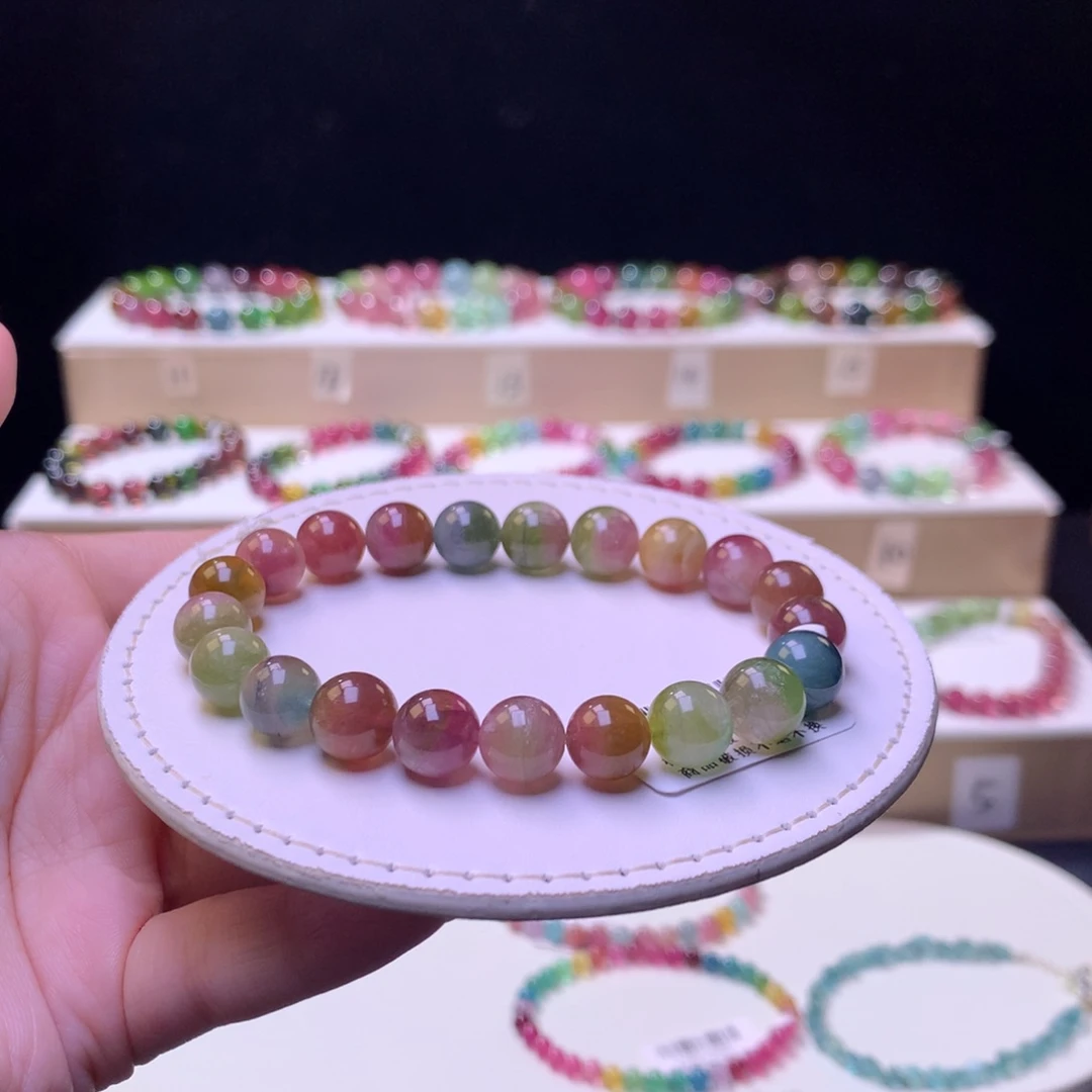 未镶嵌手链碧玺碧玺