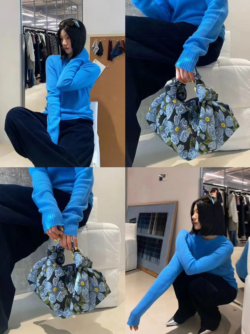 特价福利No退换 轻盈保暖羊毛羊绒混纺针织衫毛衣