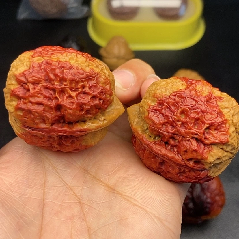 【闪购商品】把件文玩核桃43尺玄武蟾王