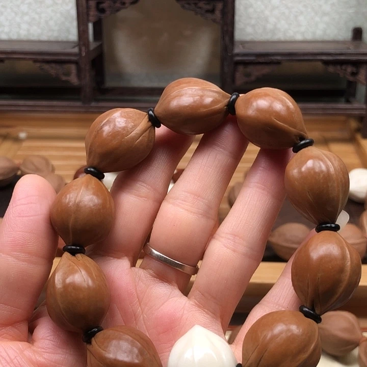 橄榄核手串梅林铁核19 X26