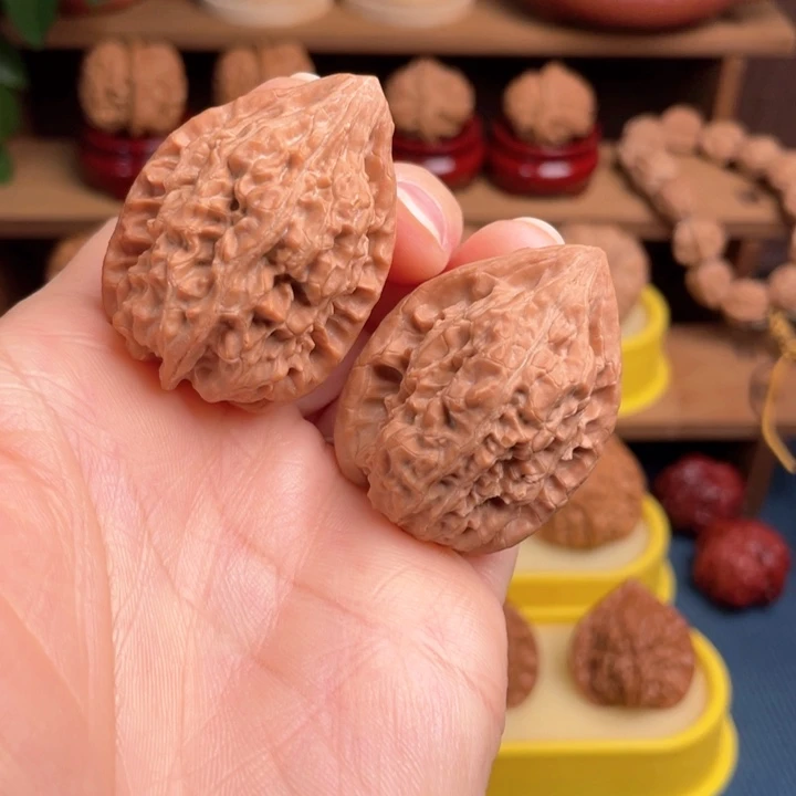 文玩核桃把件野生壁虎34