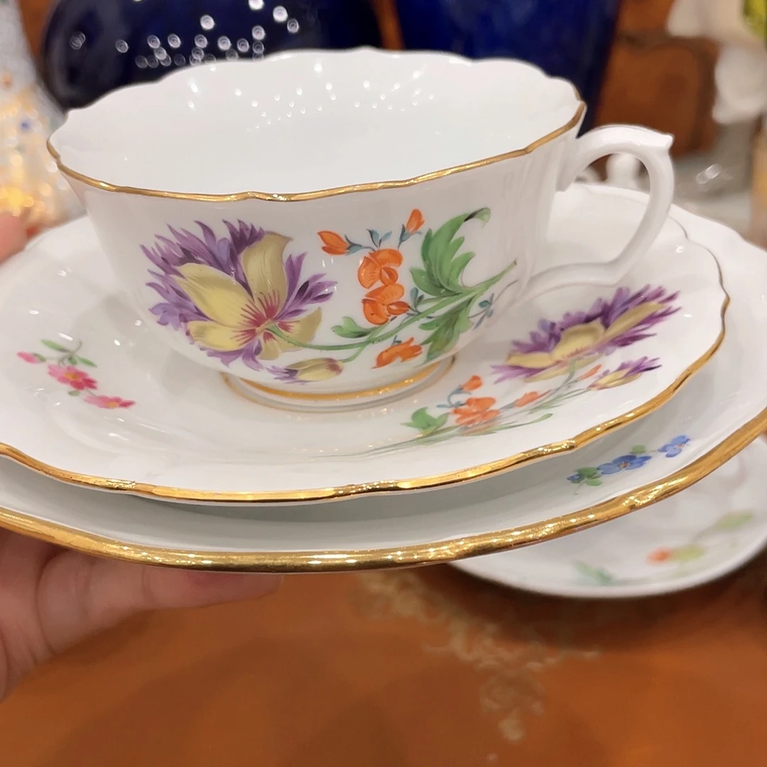 摆件中古一等红茶杯