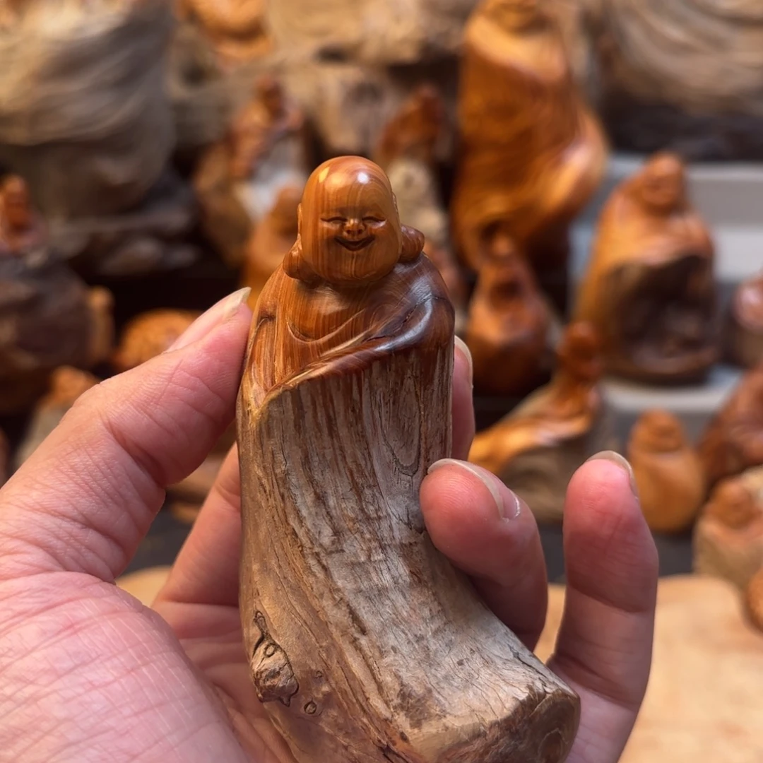 柏木太行崖柏手工雕刻