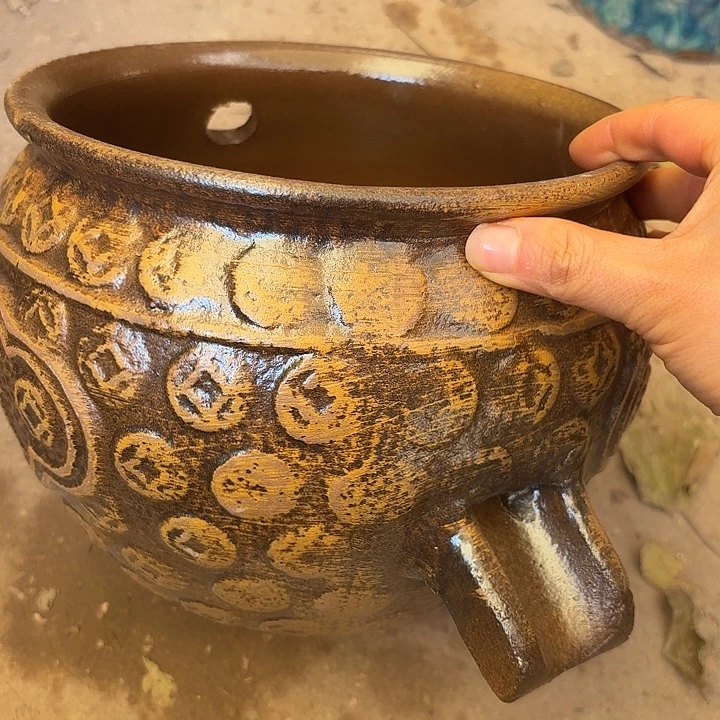 粗陶口径20/16进水口2厘米