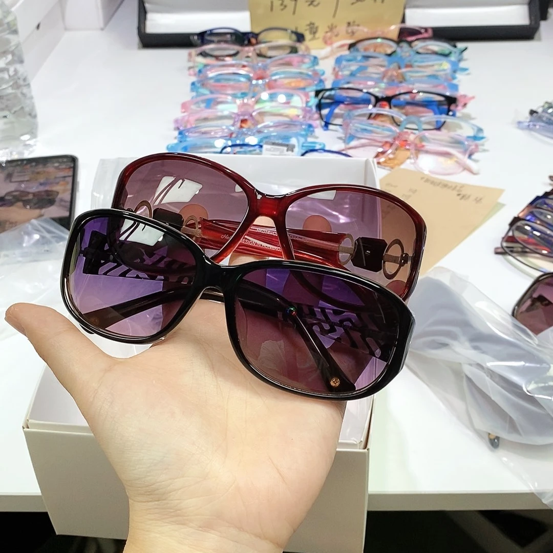 无度数款板材妈妈偏光太阳镜20只清