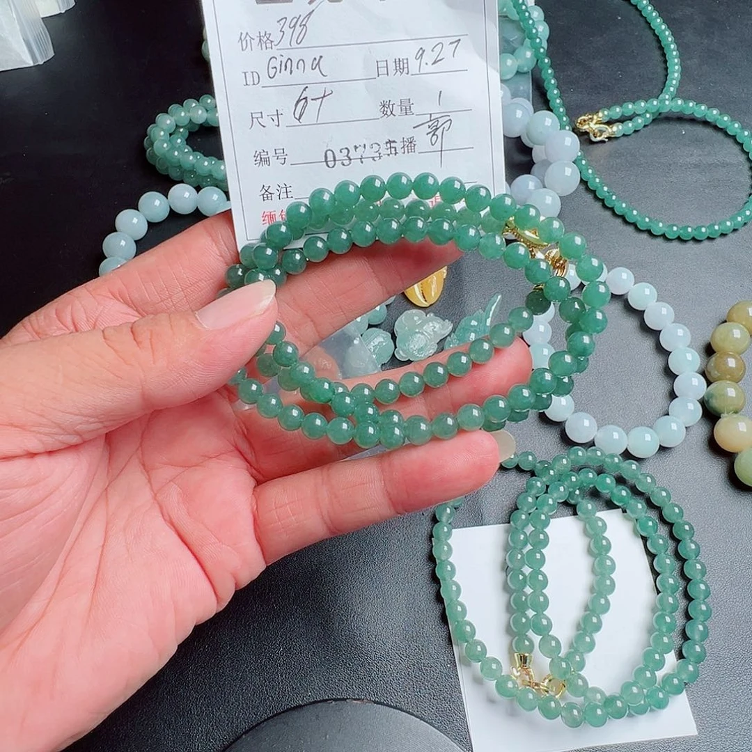 G***a定制翡翠未镶嵌缅甸天然翡翠A货