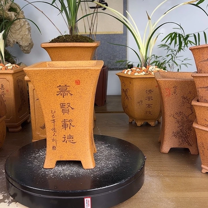 紫砂花盆紫砂花盆9.5-15.5