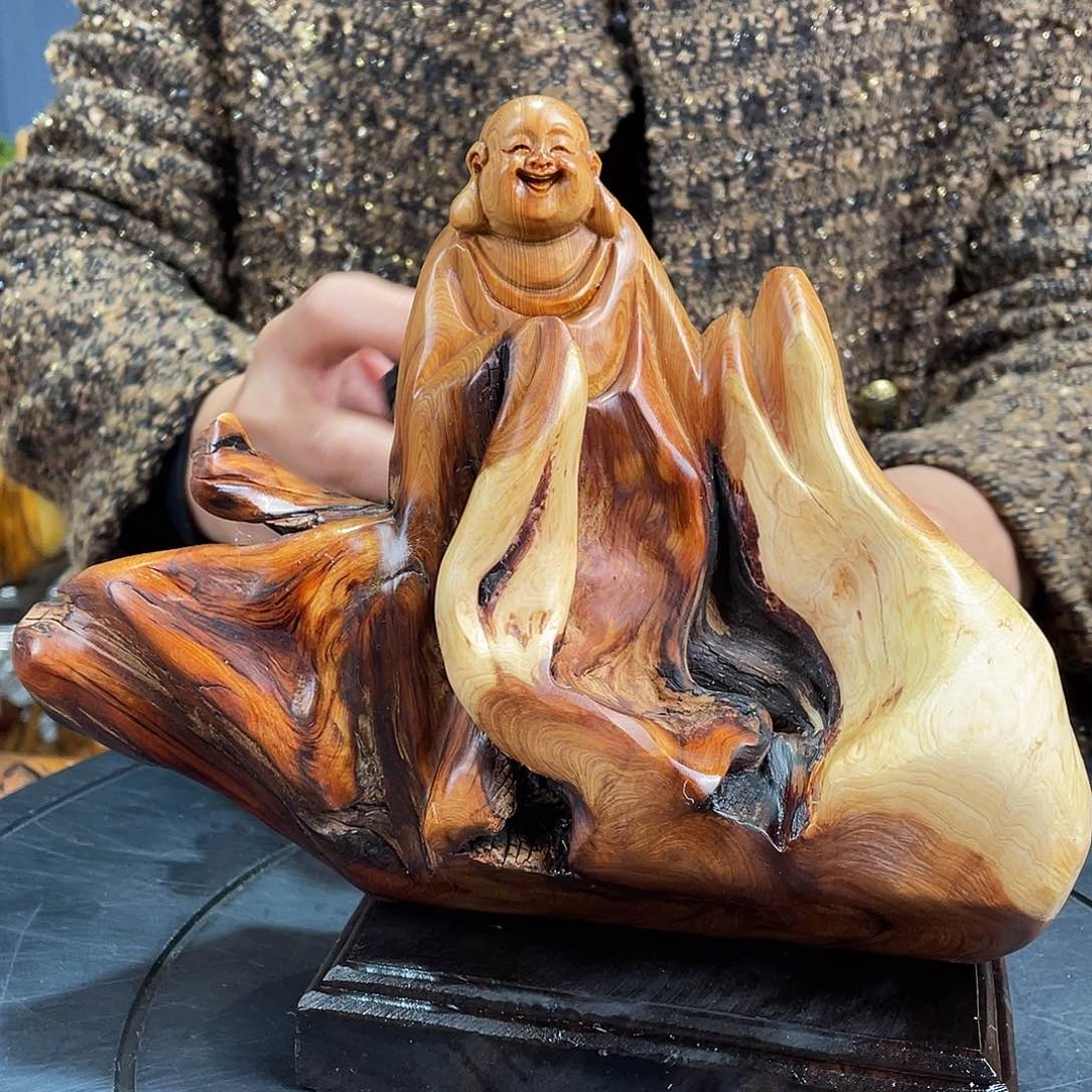 柏木（崖柏）随型艺术根雕