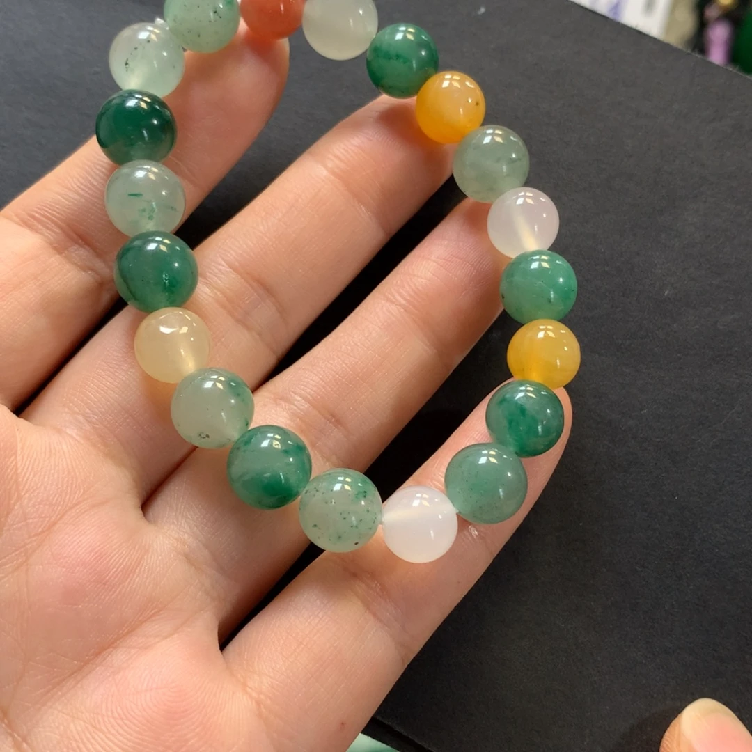 合金手链石英质玉