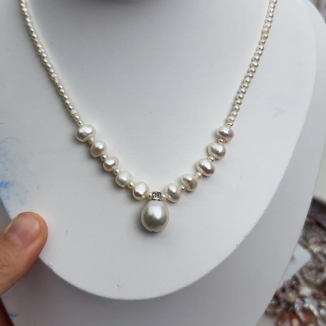 未镶嵌淡水珍珠颈饰