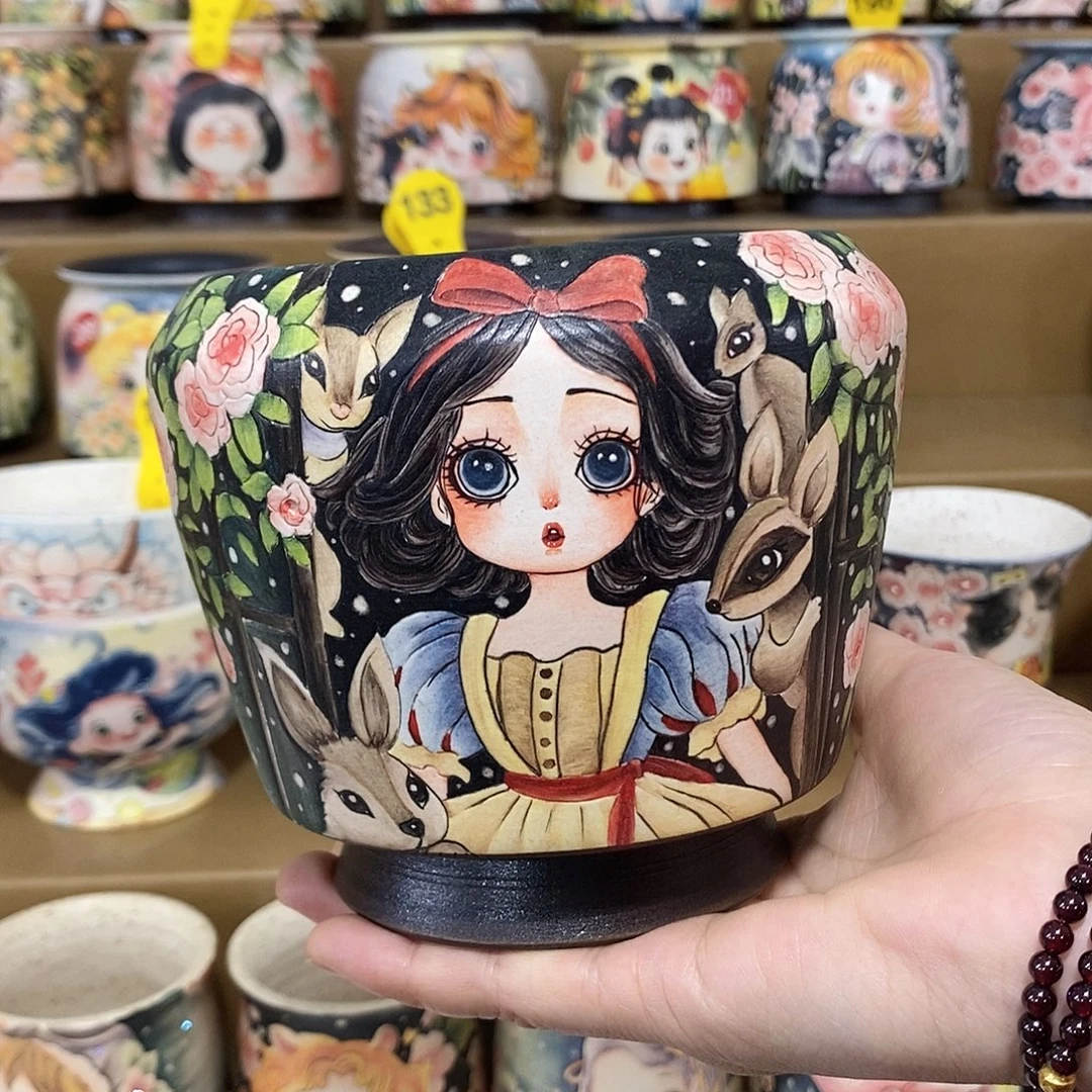 景德镇精品花盆10.5/11.5