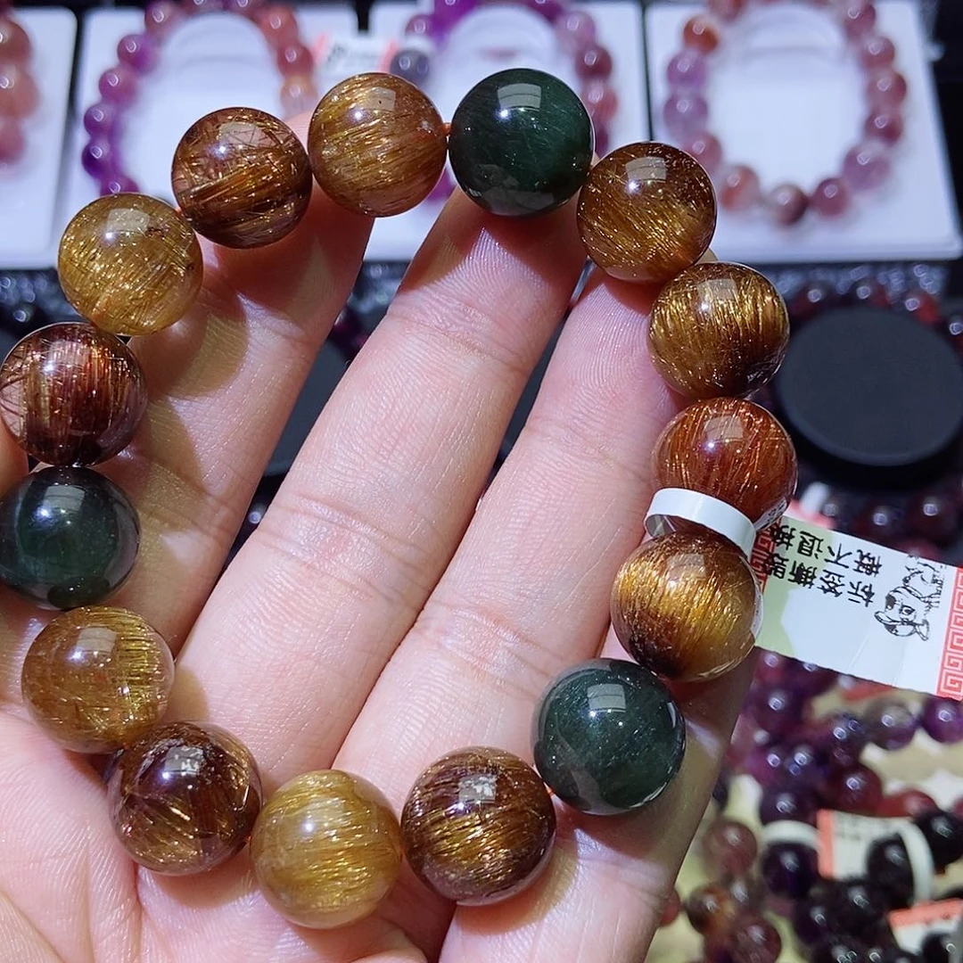 水晶手链未镶嵌多宝彩发15