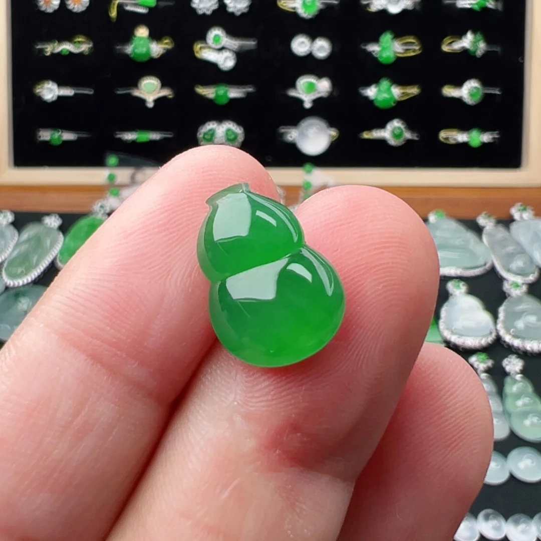 颈饰未镶嵌翡翠葫芦14.8