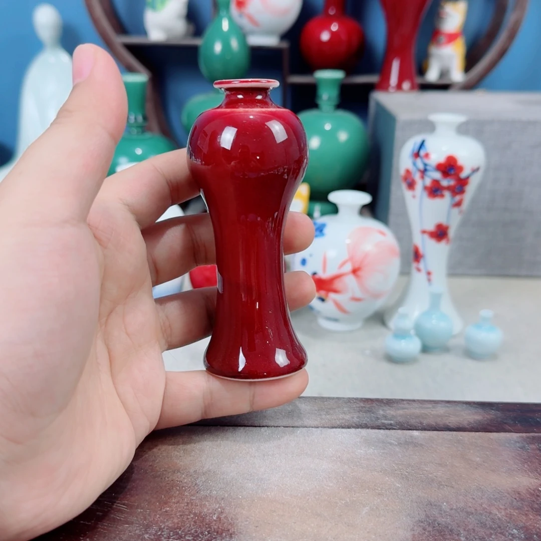 陶瓷手工小花器摆件