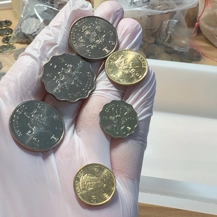 其他普通金属紫荆花套装6枚