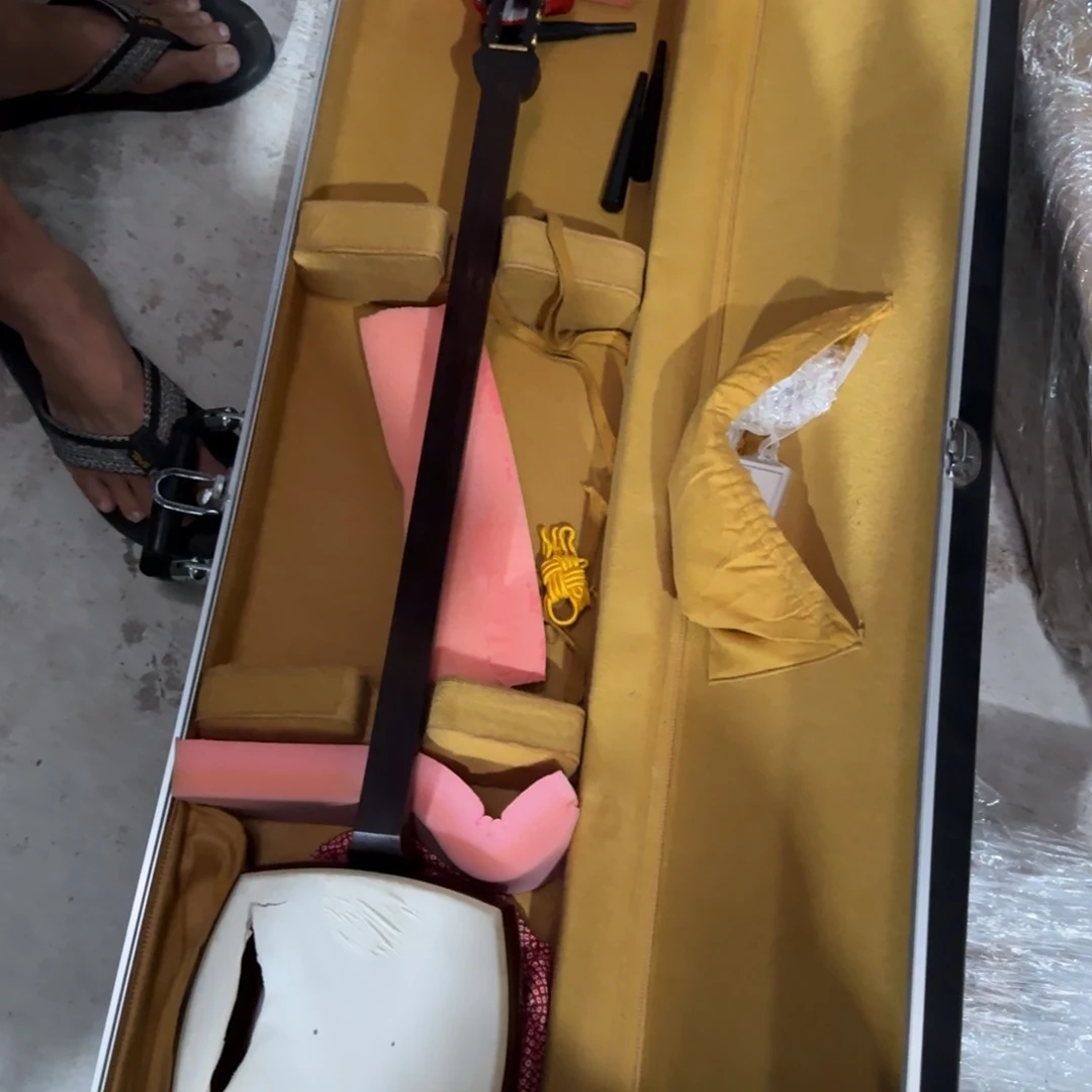 瓷片没有弦 瓷片中古回流孤品一件