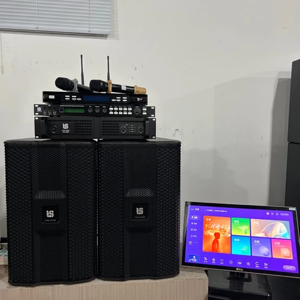 9新  （包邮）英国罗杰高端系列12寸音响四件套➕悠响点歌机