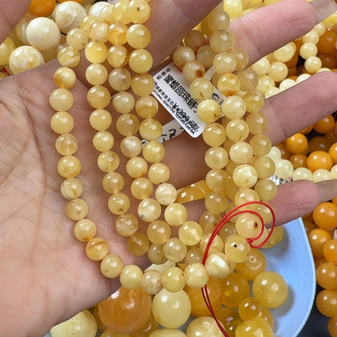 琥珀未镶嵌珠宝奇石