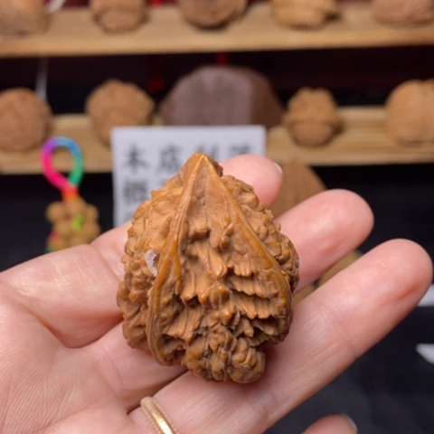 兔***胖把件文玩核桃核桃