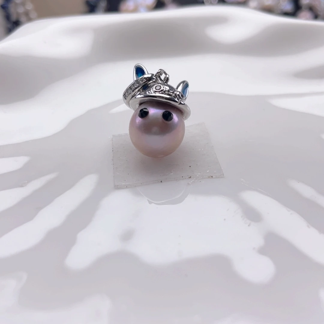 糖***糖淡水珍珠吊坠未镶嵌【纯恬】