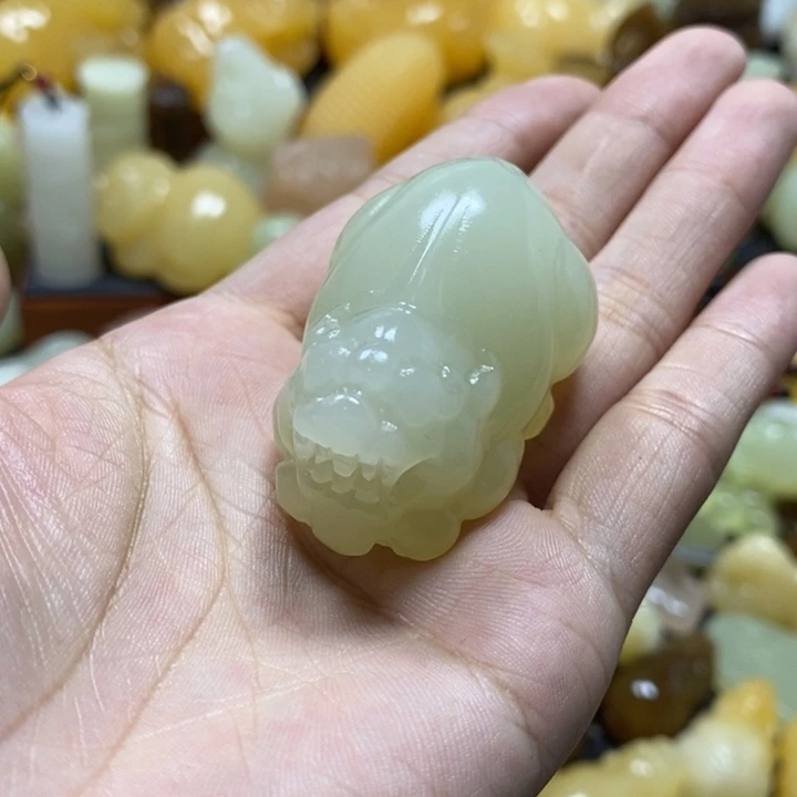 完全开放青色貔貅