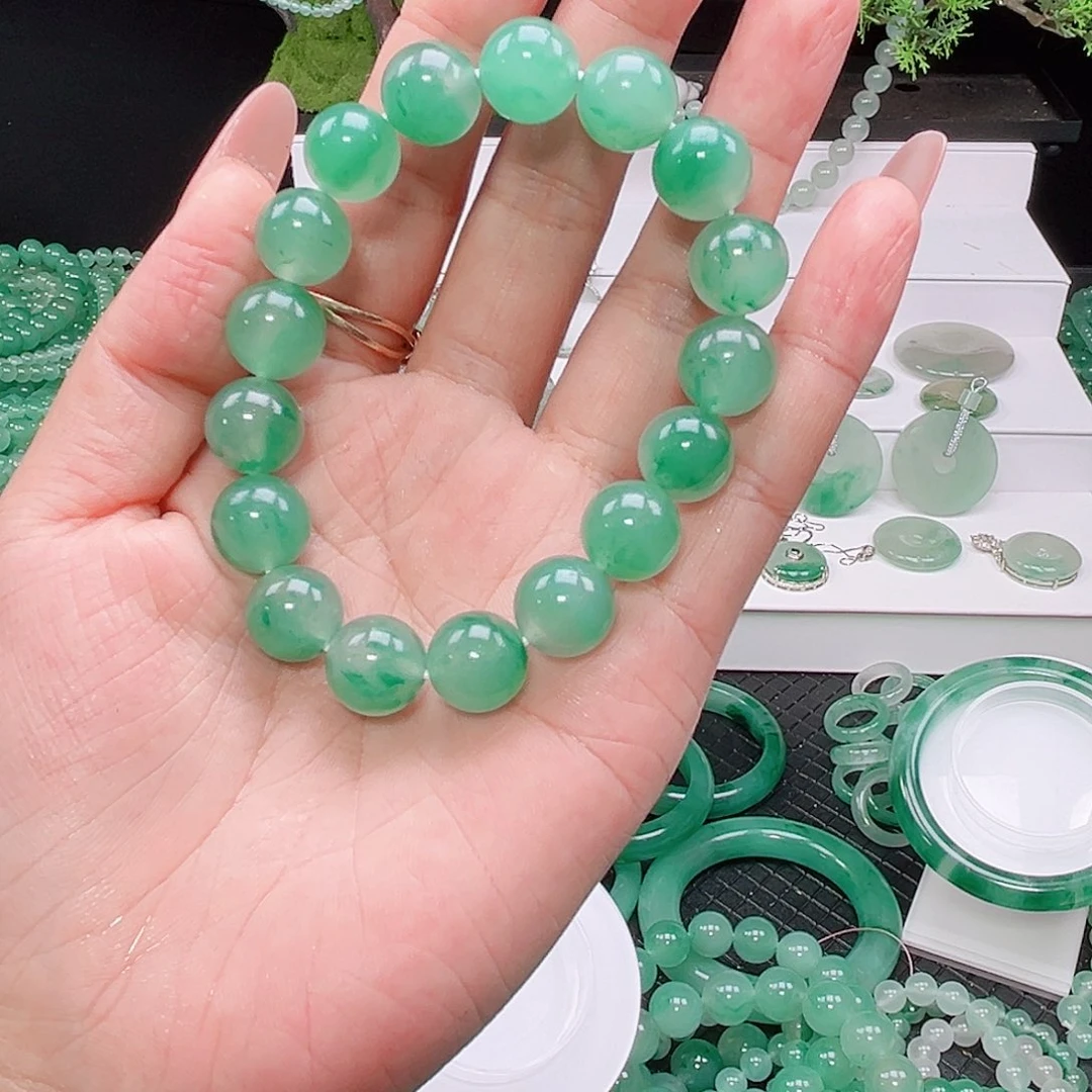 合金手链石英质玉（非洲翠）