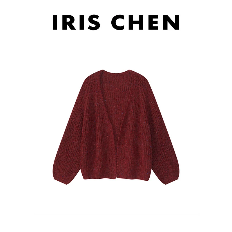 【现货】IRIS CHEN 潘多拉 25秋冬“澳洲羊毛310g”慵懒百搭针织外套