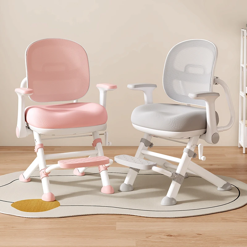 儿童学习椅学生家用写字椅子矫正坐姿书桌椅可升降座椅作业专用凳