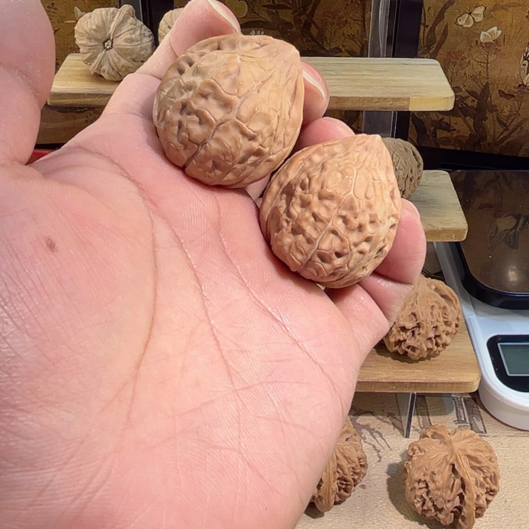 把件文玩核桃龟甲纹