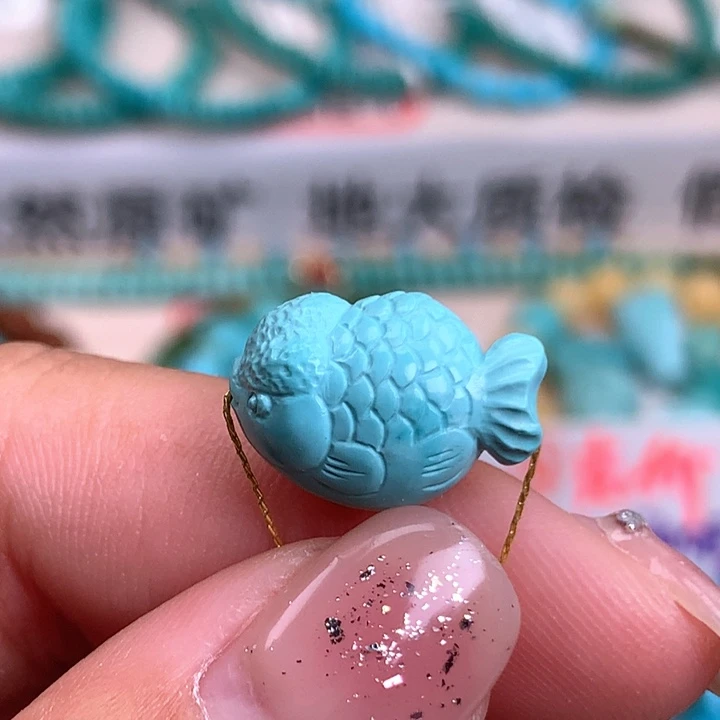 绿松石未镶嵌雕刻