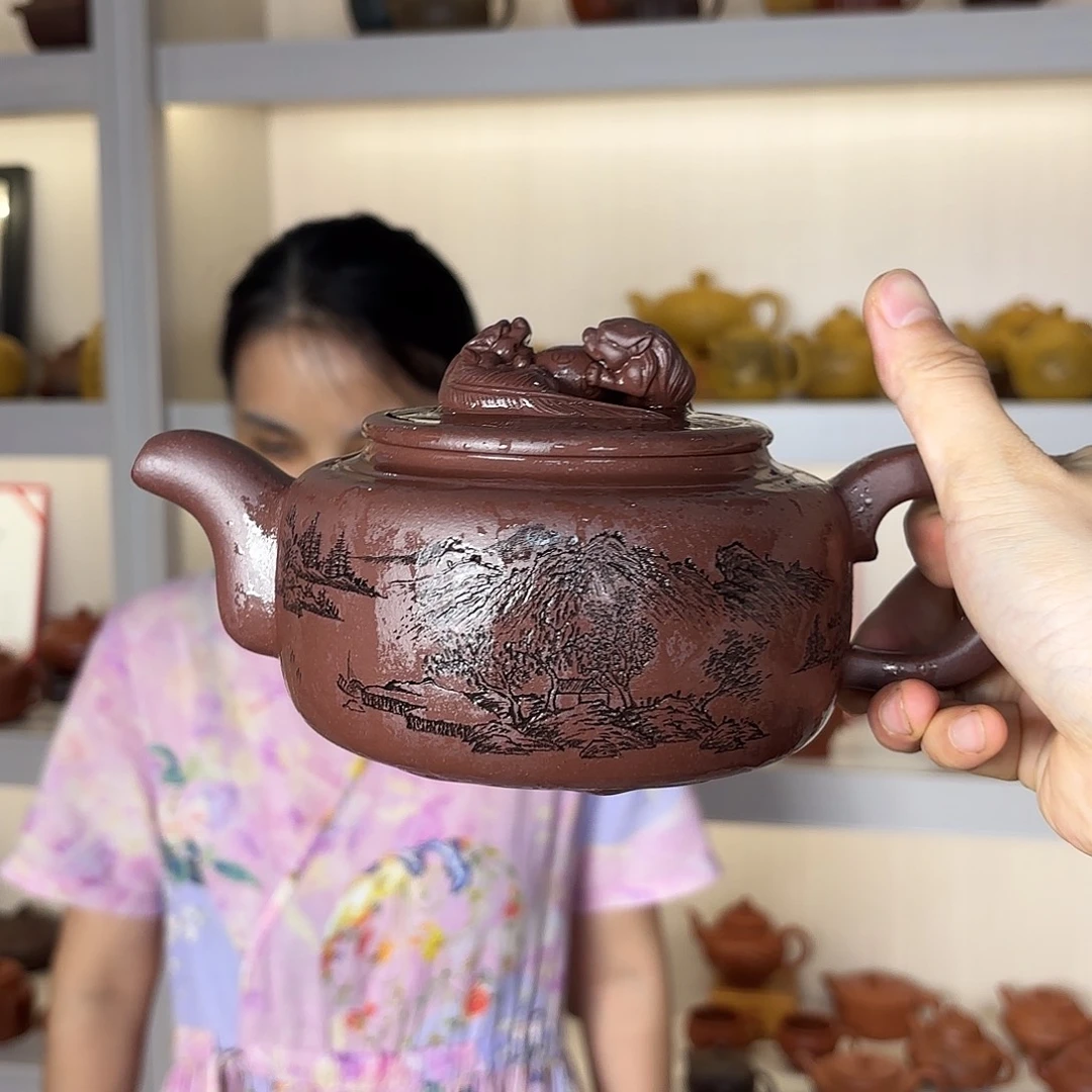 茶壶紫砂朱水娟紫砂壶