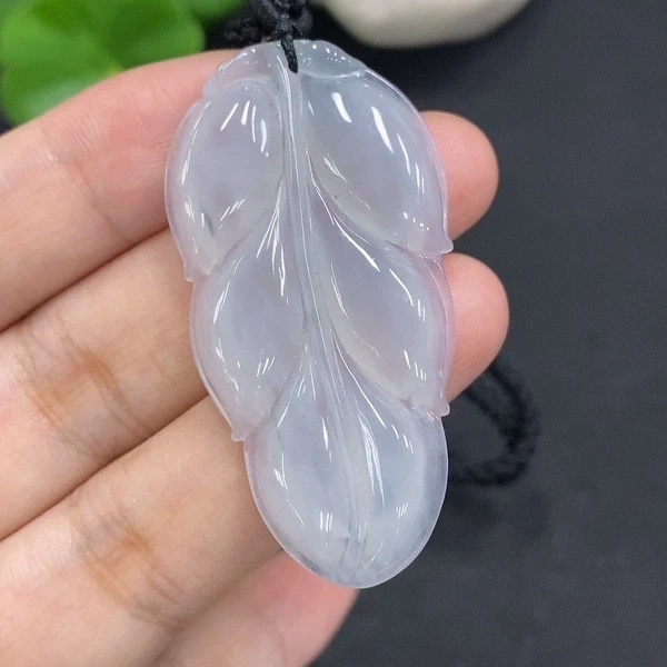B3-天然A货翡翠-叶子