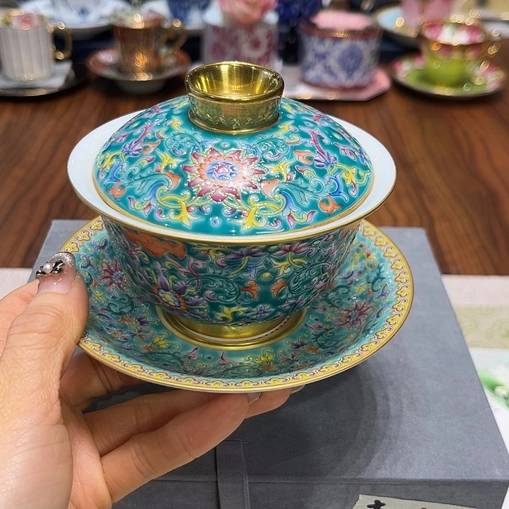 瓷片茶杯茶杯茶杯茶盏茶杯