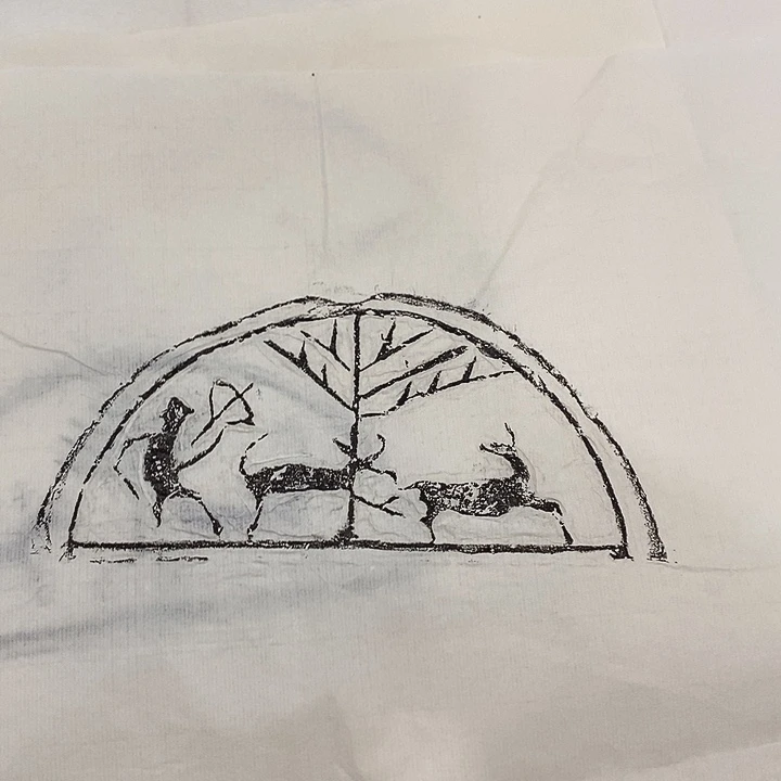 拓片用纸其他瓦当拓片