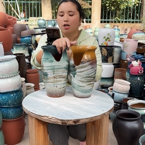 口14高26两个盆。