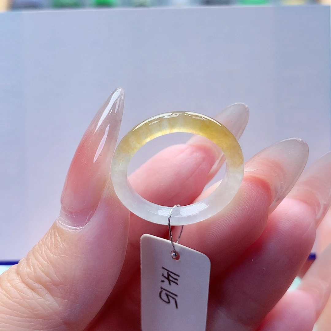 翡翠未镶嵌戒指缅甸A货