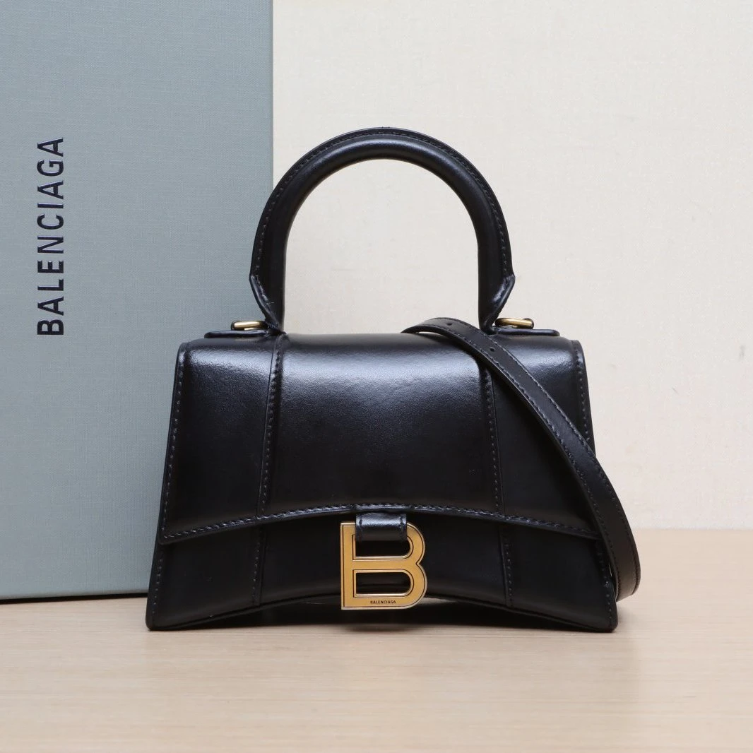 95新 Balenciaga/巴黎世家 【娇Hourglass沙漏XS码斜跨包 5479212