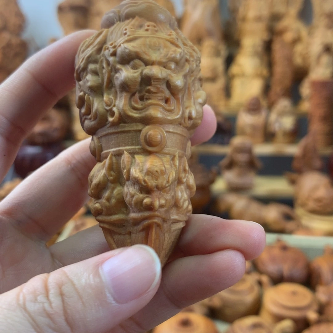 漏***爸柏木（崖柏）一物一拍金钢杵