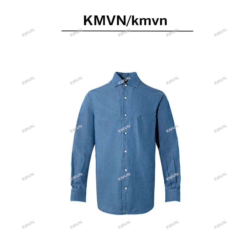 kmvn/kmvn【夕慕】2025秋季新款原创长袖休闲衬衫