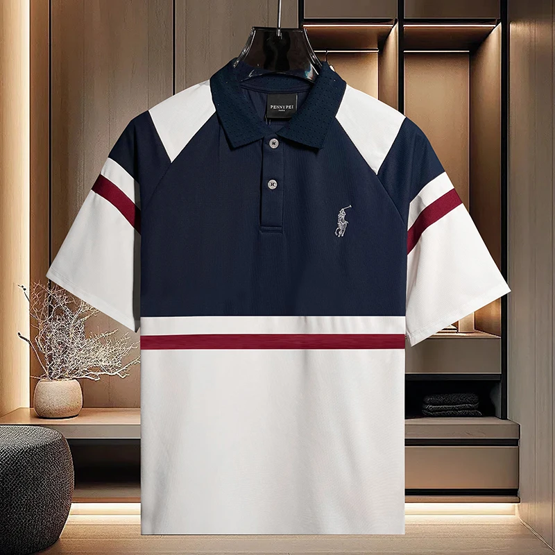 【Polo-T恤 】夏季新品轻奢时尚短袖男女同款--P2014