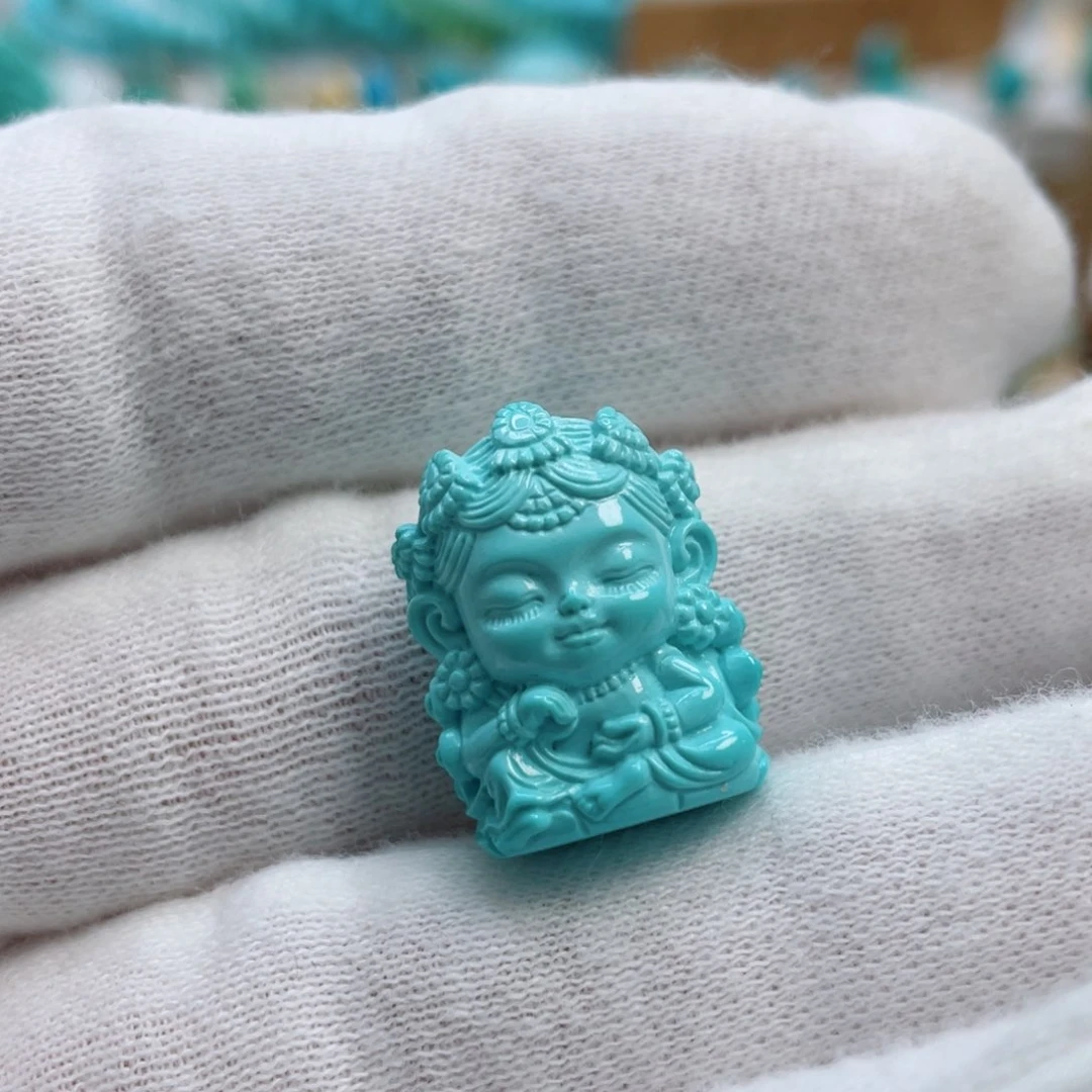 绿松石珠宝奇石未镶嵌