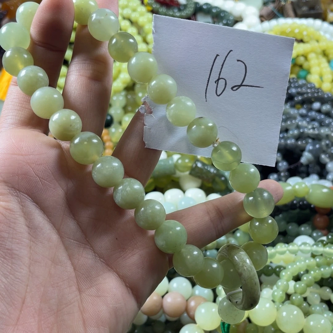 蛇纹石玉未镶嵌手串