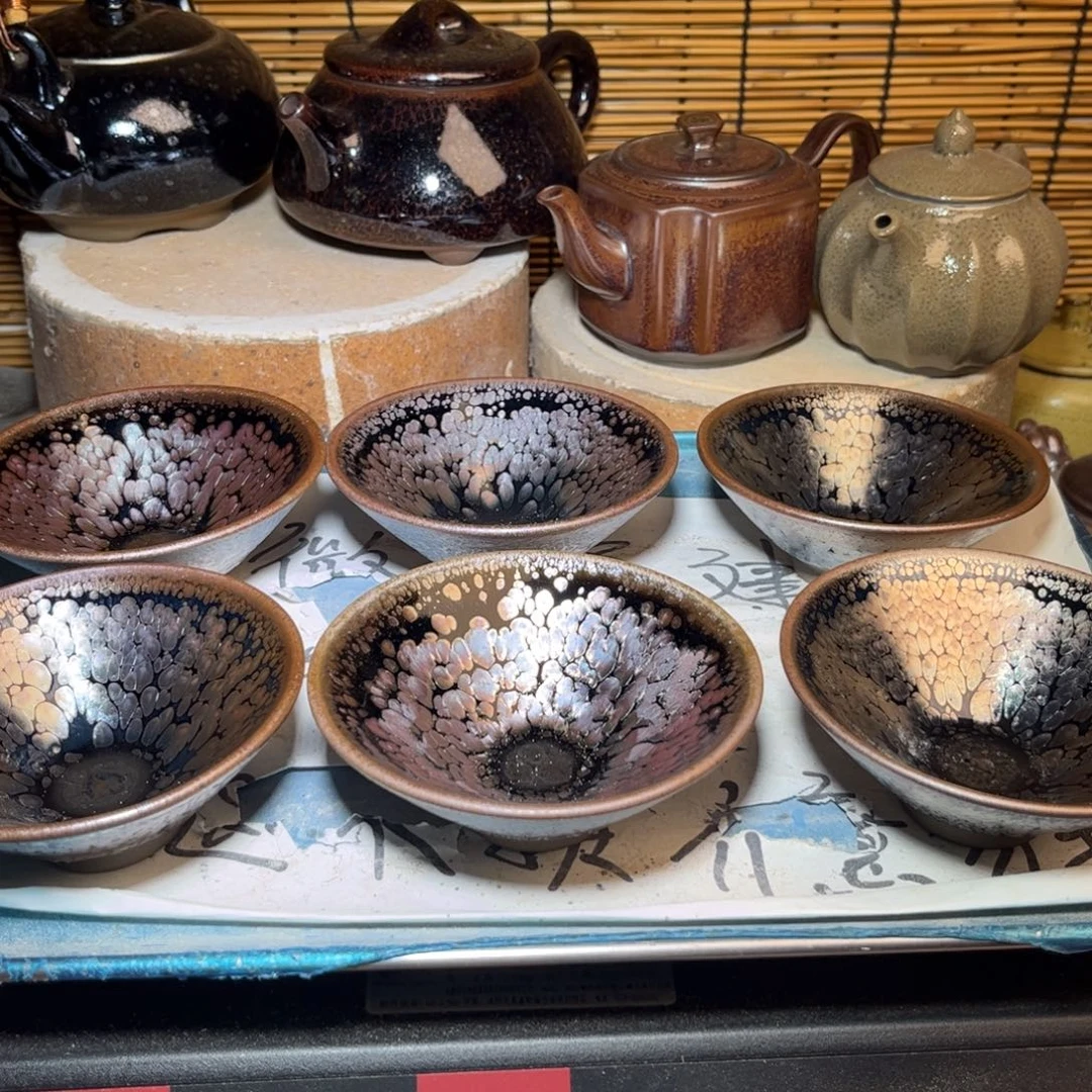 茶盏建窑建盏 微瑕作品