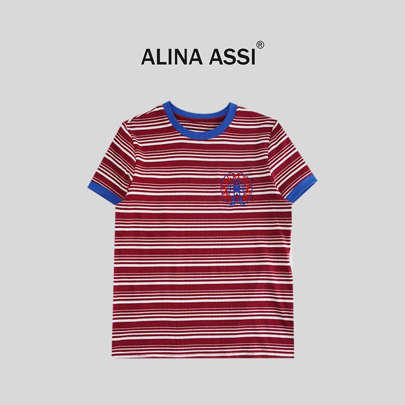 【姚】2025春夏新款百搭时尚T恤简约显瘦短袖上衣YMK627