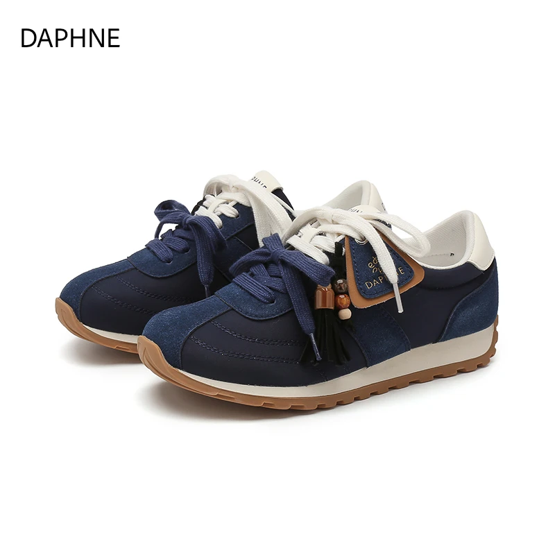 达芙妮2025秋季新款舒适厚底运动潮流休闲时尚板鞋BW-25680