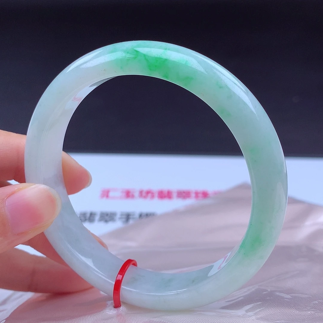 翡翠未镶嵌手镯手镯001852