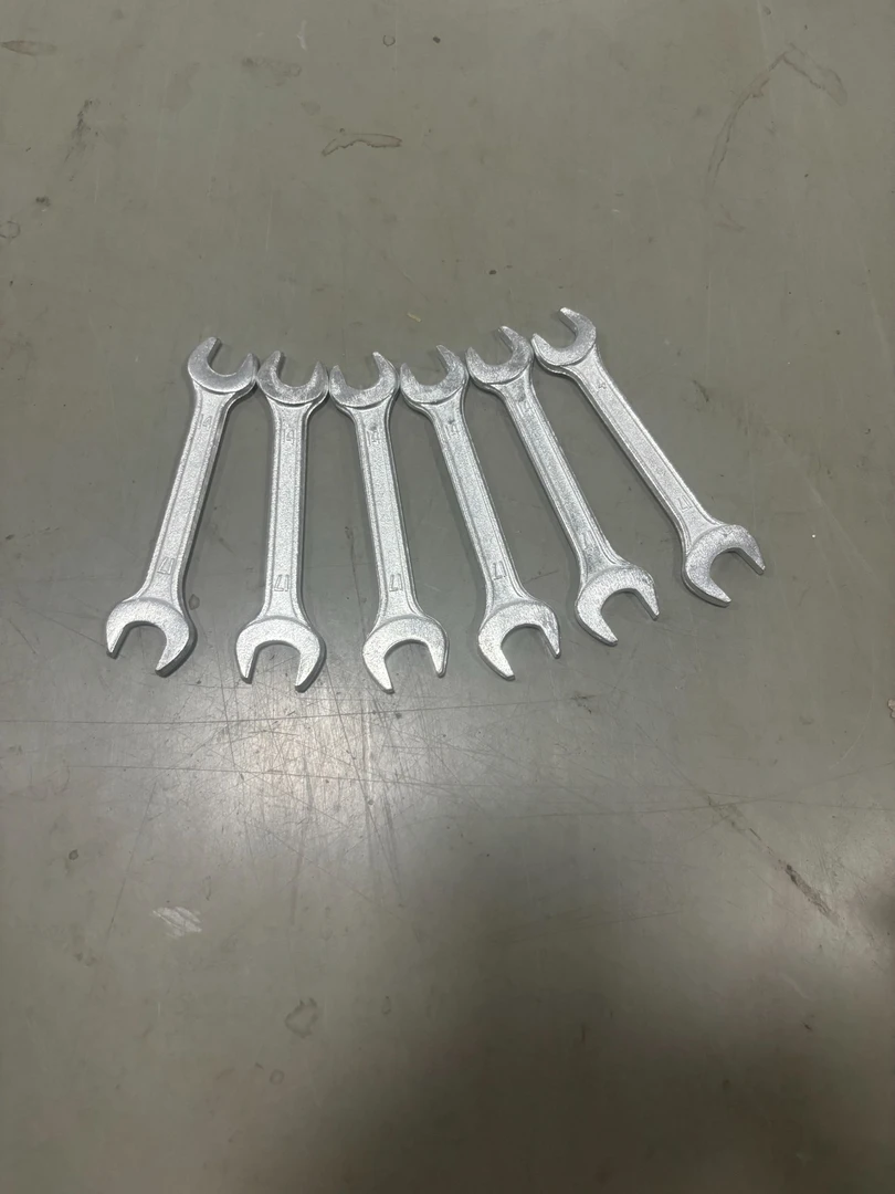 【发6把】开口扳手与双头呆扳手两用汽修工具小双头呆扳手