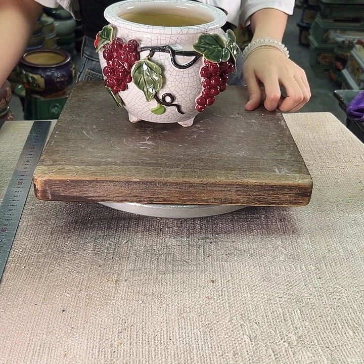 泳坤堂石湾盆陶瓷