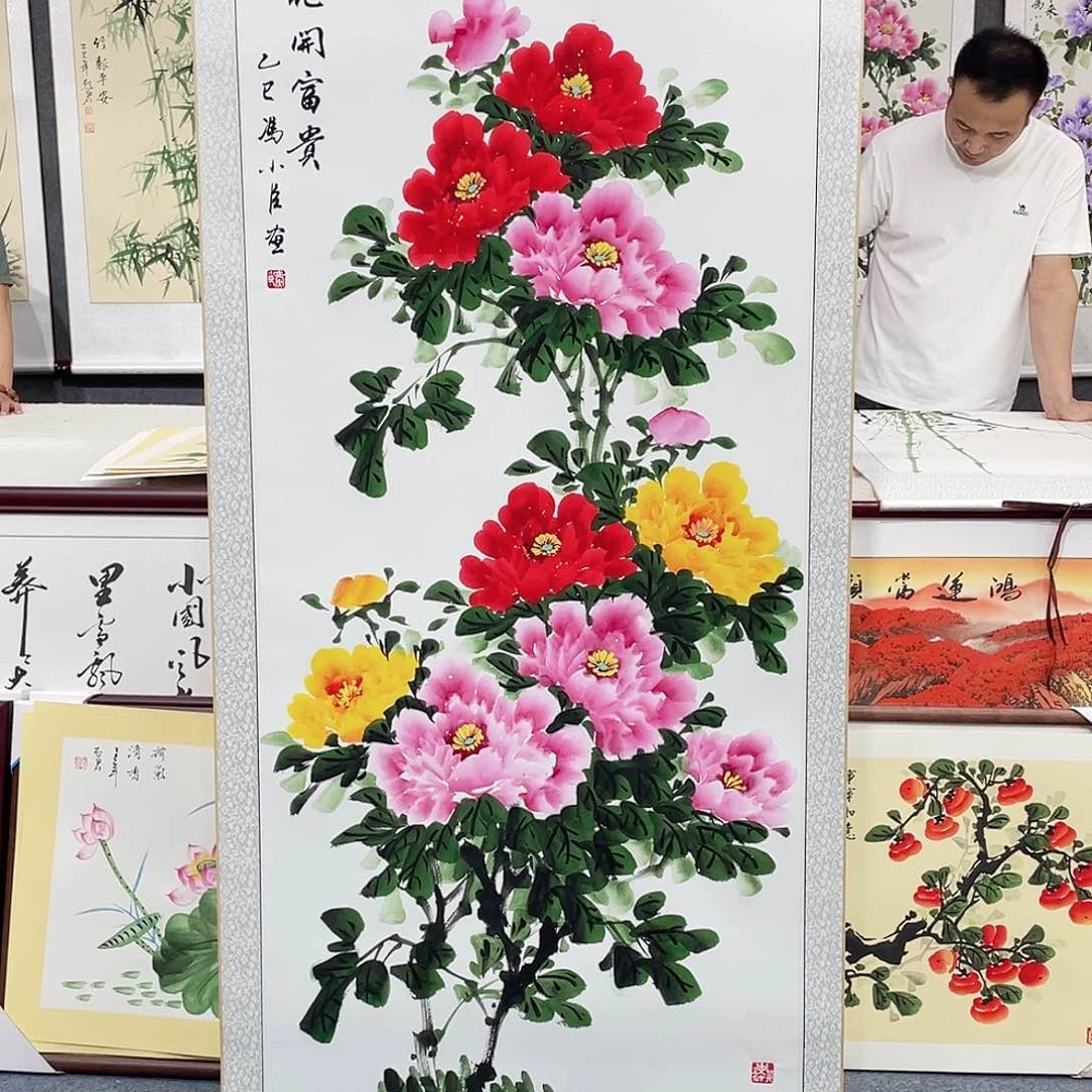 国画手绘画绘画作品