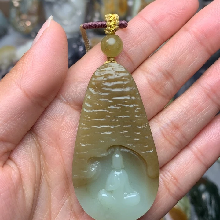 和田玉挂件未镶嵌